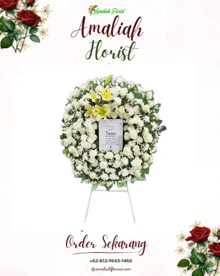 Krans Bunga Duka Sia