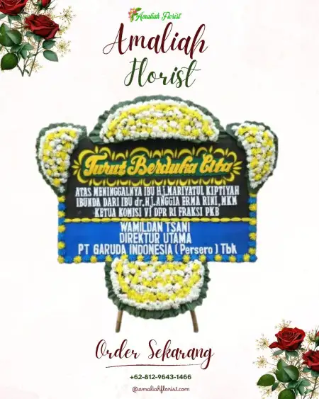 Papan Bunga Duka Sia